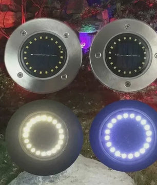 4x Solar Grondspots LED - Waterdichte Buitenverlichting voor Tuin, Terras & Oprit