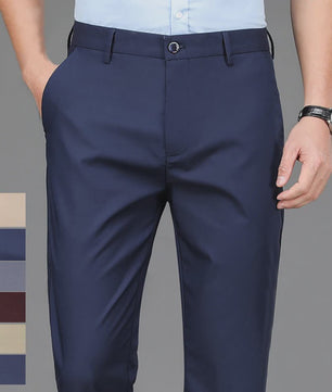 Herfst/Lente Heren Stretch Pantalon - Smart Casual & Office Broek - Sneldrogend
