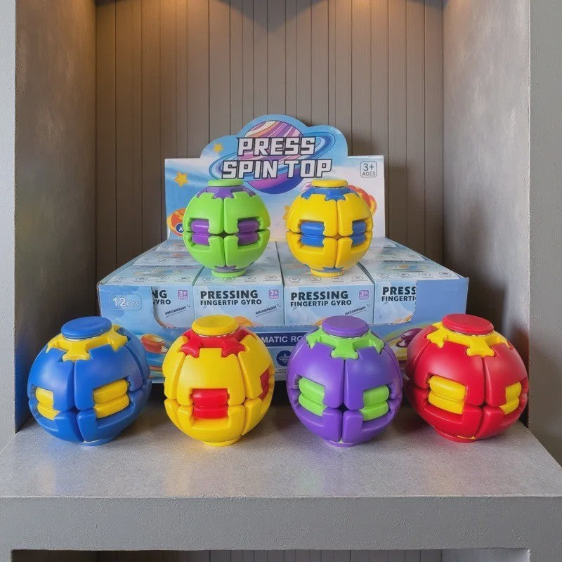 Draaiende Bal Fidget Spinner - Stressverlichtend Speelgoed voor Kinderen en Volwassenen