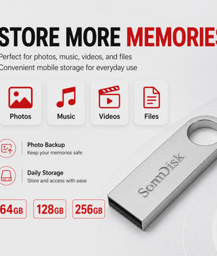 Snelle USB 3.0 Stick 256GB / 128GB - Hoge Snelheid Flash Drive voor PC & Mac