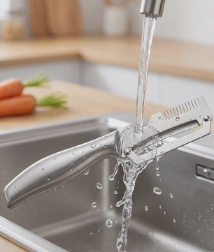 Multifunctionele 3-in-1 RVS Dunschiller: Groente, Fruit & Flesopener