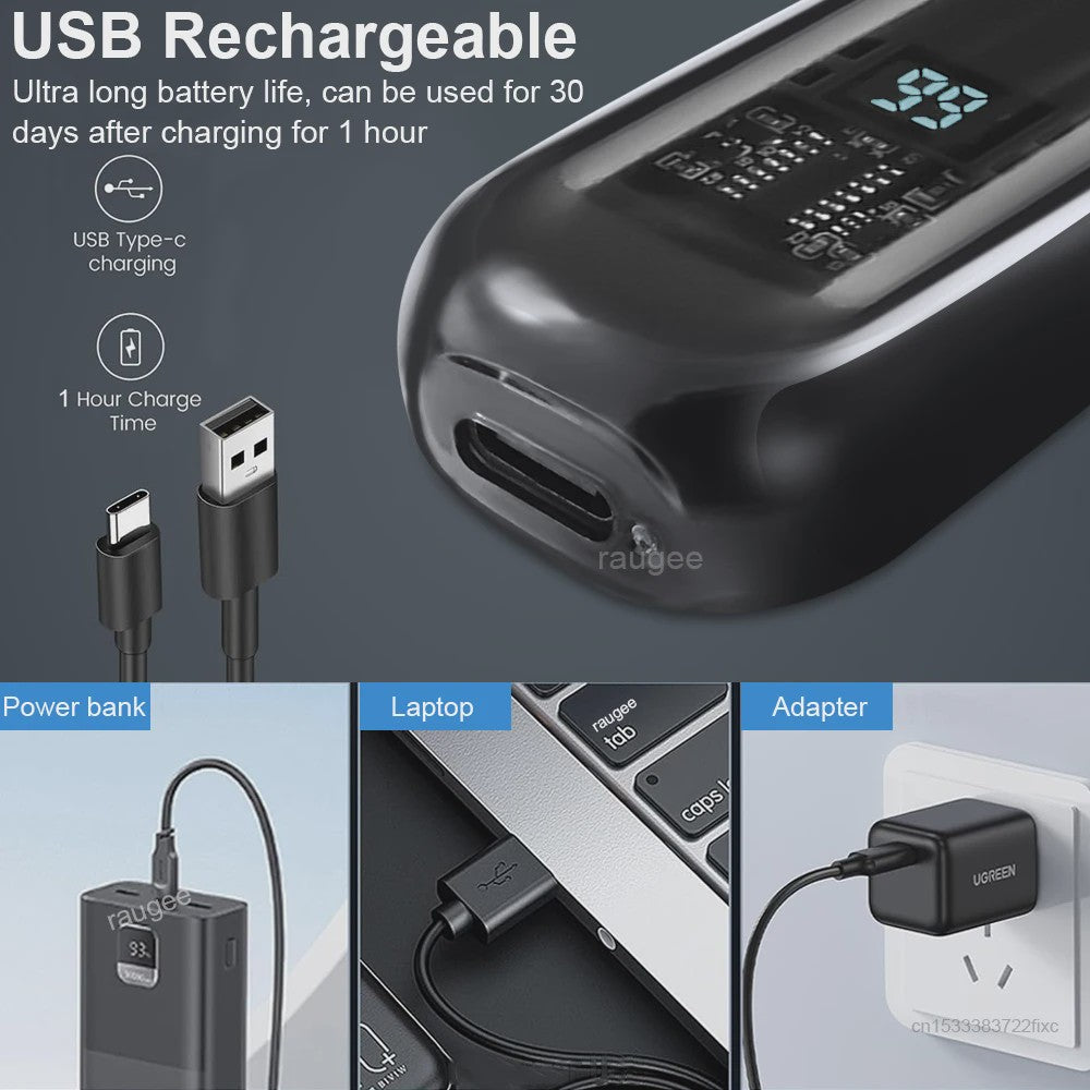Elektrische Neushaar Trimmer - USB Oplaadbaar, Draagbaar & Stil