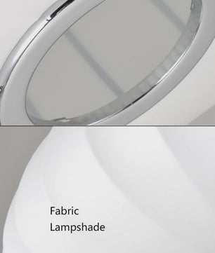 Moderne Witte Zijde Cocoon Plafondlamp - Ronde Bubble Hanglamp met E27 Fitting