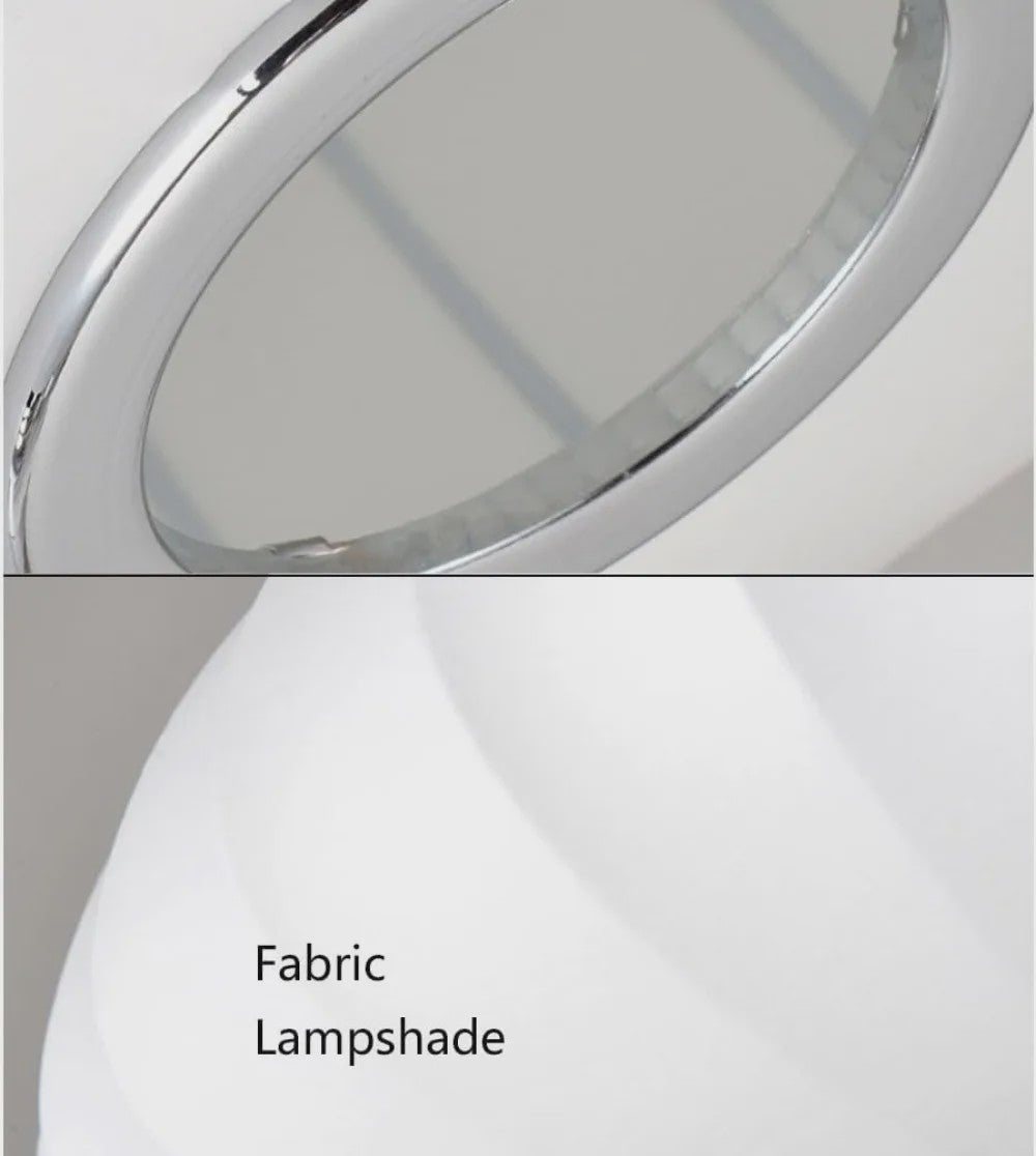 Moderne Witte Zijde Cocoon Plafondlamp - Ronde Bubble Hanglamp met E27 Fitting