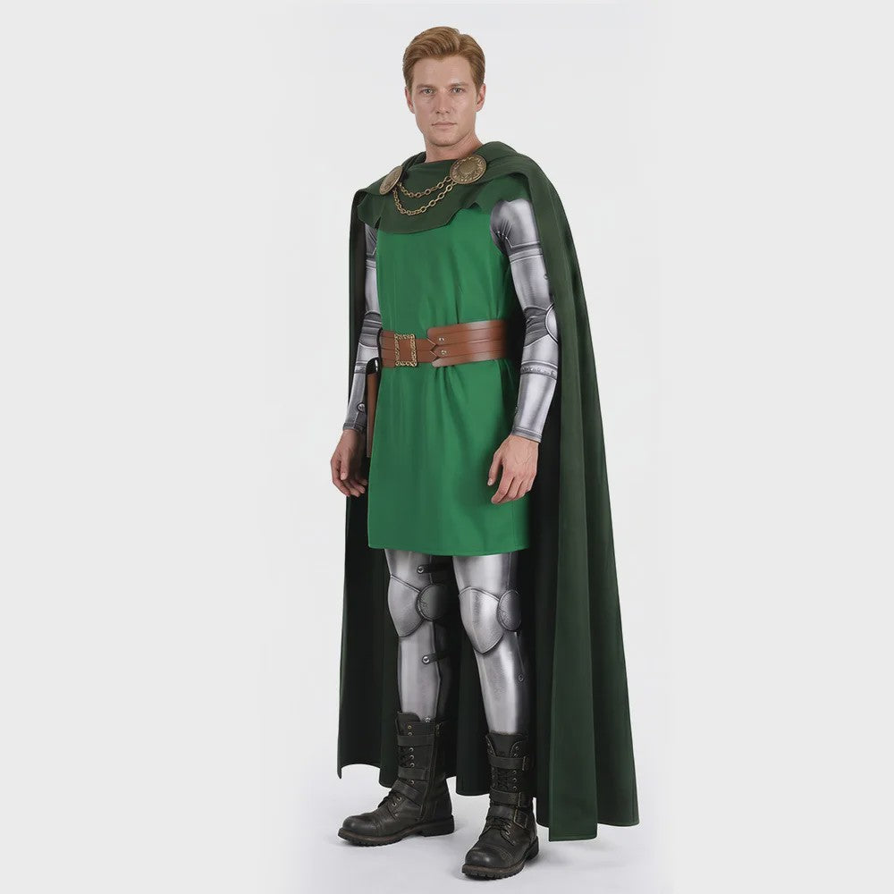Doctor Doom Cosplay Kostuum voor Heren - Compleet Superhelden Outfit