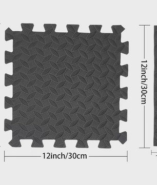 Legpuzzel Vloermatten 30x30cm (16 Stuks) - Beschermende EVA Schuim Antislip Matten voor Thuisgym, Yoga & Fitness