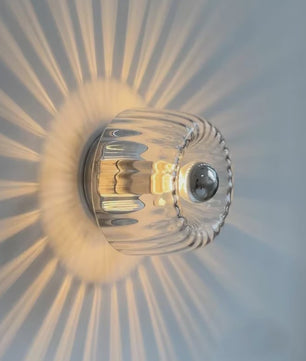 Moderne LED Plafondlamp Glas - Bauhaus Stijl, Retro Design voor Woonkamer, Hal & Corridor