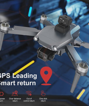 L600 Pro MAX Drone: 8K Camera, 3-Assige Gimbal, GPS & 360° Obstakelvermijding