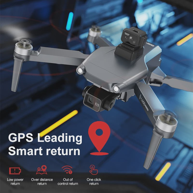L600 Pro MAX Drone: 8K Camera, 3-Assige Gimbal, GPS & 360° Obstakelvermijding