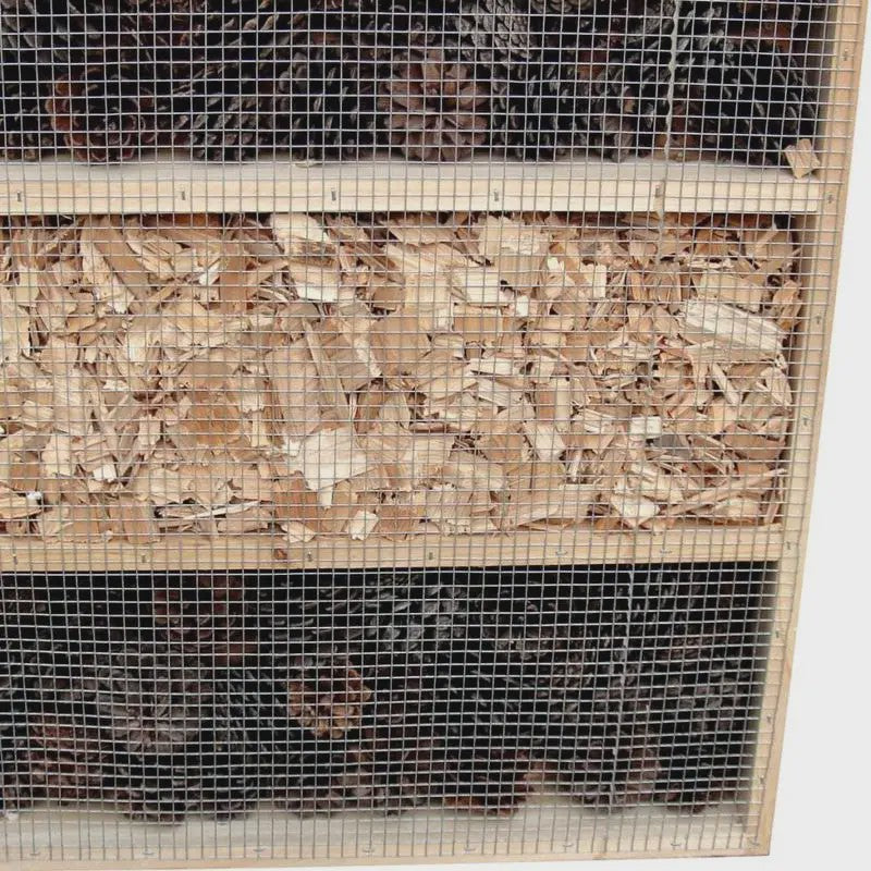 XXL Insectenhotel 45.5x15x99 cm - Houten Bijenhotel voor Tuin & Natuur