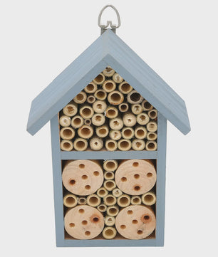 Houten Insectenhotel Ophangbaar - Beschutting voor Vlinders & Bijen