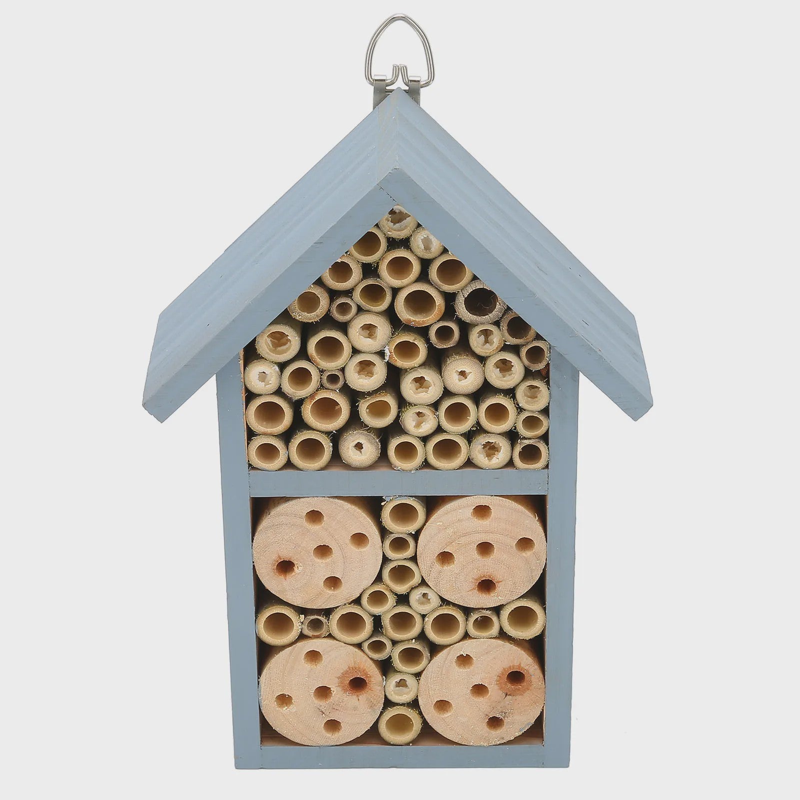 Houten Insectenhotel Ophangbaar - Beschutting voor Vlinders & Bijen