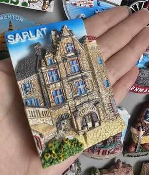 Set Koelkastmagneten: Wereldsteden & Iconische Locaties - Ibiza, Londen, Rome, Thailand & Meer
