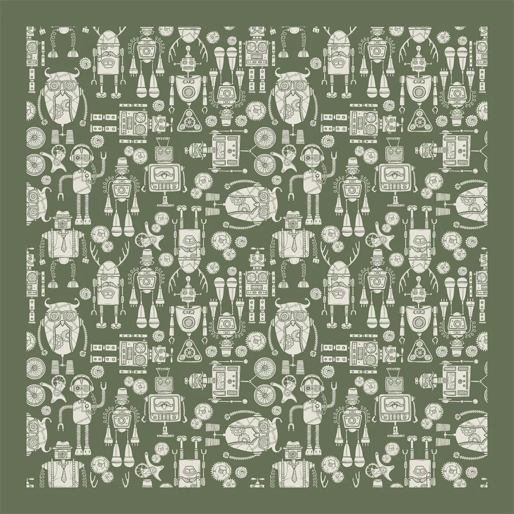 Unisex Katoenen Bandana met Dierenprint & Paisley Motief - Veelzijdig te Dragen