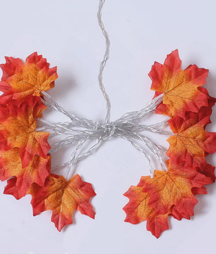 LED Slinger met Kunst Maple Bladeren - 2/3/6M - Halloween, Kerst & Thanksgiving Decoratie