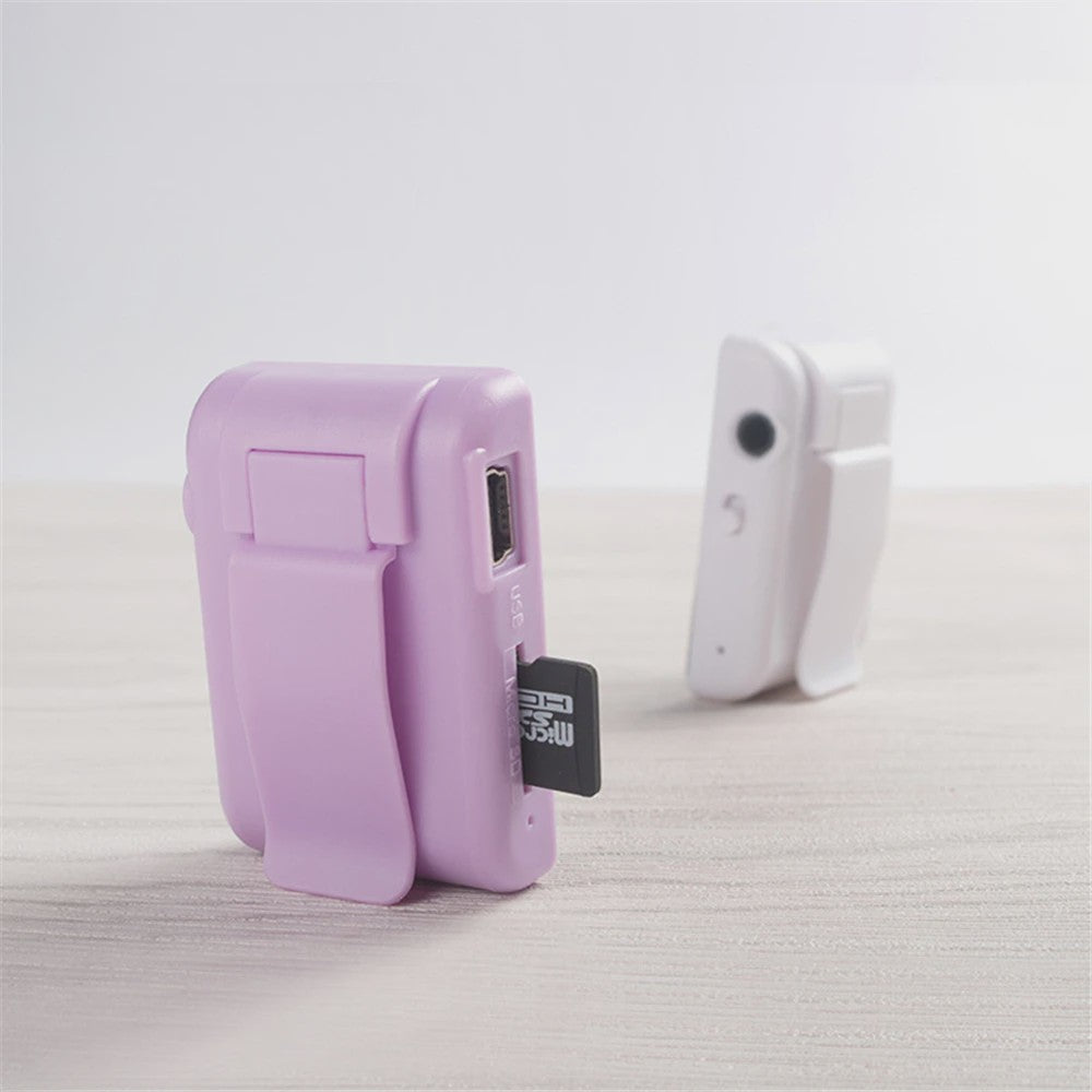 Compacte Mini MP3 Speler met Clip - Draagbare Muziekspeler voor Studenten - Ondersteunt 16GB TF Kaart