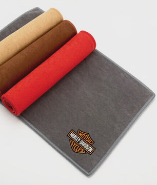 Set van 2 Harley Davidson Microvezel Doeken - Soft Drying Cloth voor Auto & Motor