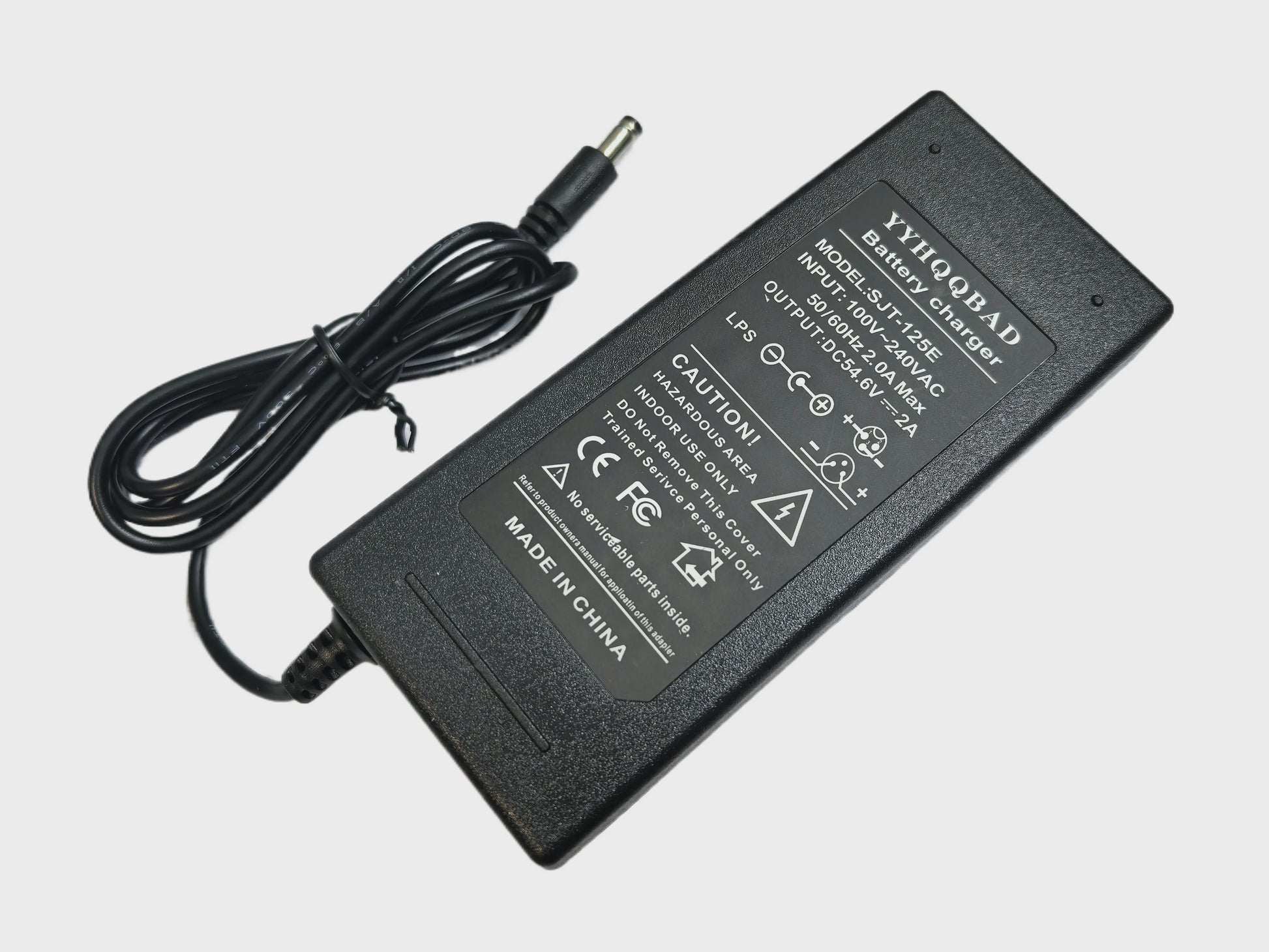 54.6V 2A Snellader voor 48V Li-ion Batterij (E-bike)