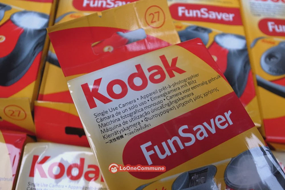 Kodak FunSaver Wegwerpcamera 35mm met Flits - Waterdicht - 27 Opnames