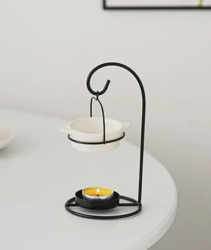 Sfeervolle Aroma Brander & Kaarsenhouder - Mozaïek Design voor Romantische Sfeer
