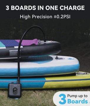 TOPUMP Elektrische SUP Board Pomp - 20PSI, 4000mAh - Voor Stand Up Paddle Boards & Kajaks