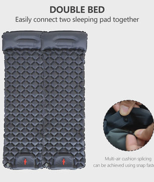 TARKA Opblaasbare Slaapmat - Ultralicht Kampeerluchtbed, Zelfopblazend & Compact voor Outdoor Avonturen