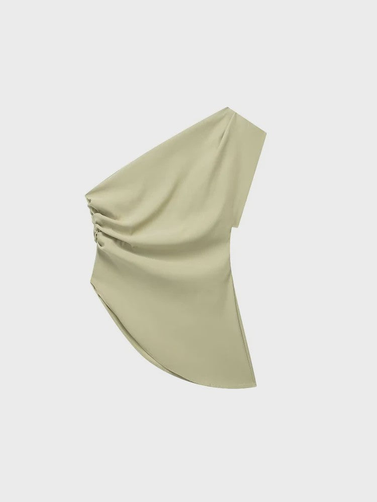 Asymmetrisch Off-Shoulder Top Dames - Trendy & Chic