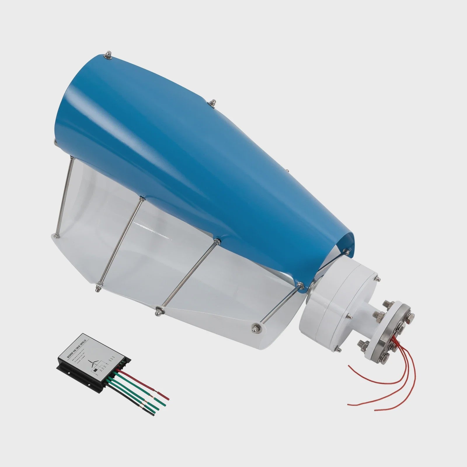 Verticale Windturbine 12V met Permanente Magneet Generator - Ideaal voor Boten en Terrassen