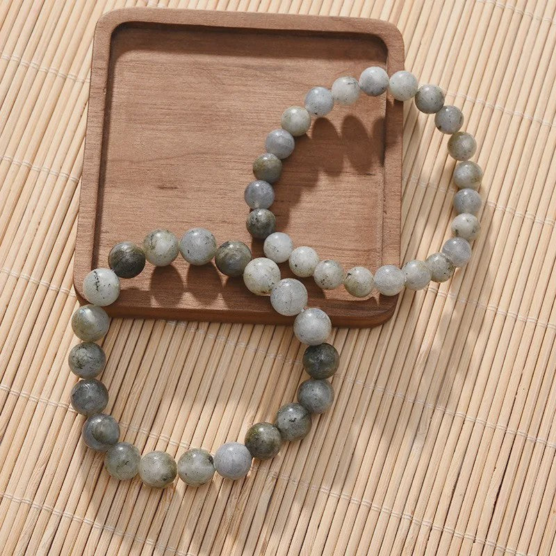 Labradorite Natuursteen Armband - Handgemaakt & Uniek voor Dames