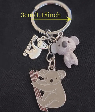 Schattige Koala Sleutelhanger - Uniek Dieren Pendentief voor Dames en Heren