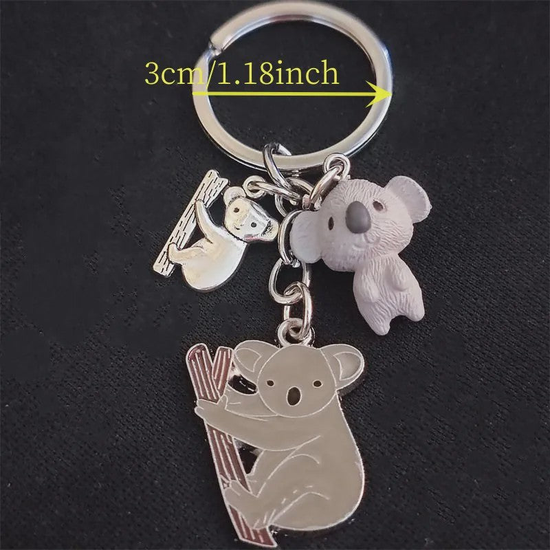 Schattige Koala Sleutelhanger - Uniek Dieren Pendentief voor Dames en Heren