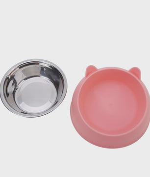 Verhoogde RVS Kattenbak & Voerbak - Kantelbaar Design voor Puppy, Kitten & Hond