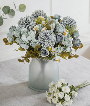 Kunstboeket Bloemcombinatie - Decoratie voor Huis, Bruiloft & Fotografie
