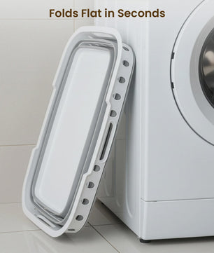 Opvouwbare Wasbak met Verhoogd Frame - Ruimtebesparend en Modern