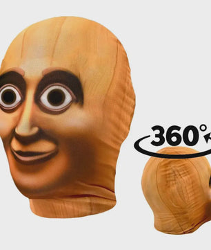 3D Geprinte Volledig Gezicht Masker Balaclava - Elastische Mesh Hoofddeksel voor Cosplay & Feestkostuums