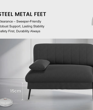 COMHOMA Multifunctionele Sofa Bed - 2-in-1 Slaapbank met Groot Ligvlak