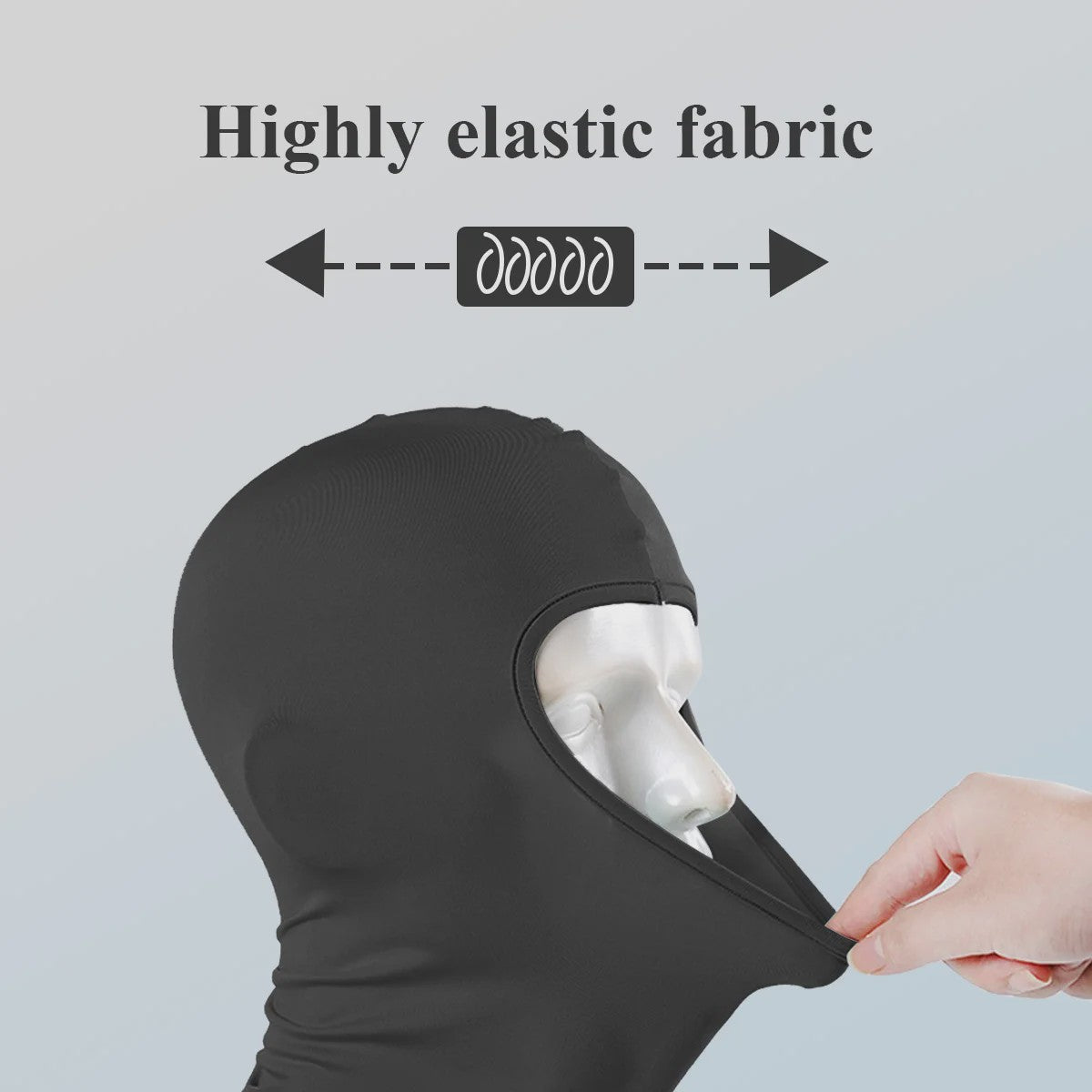 Motor Balaclava Volledig Gezicht Masker - Sneldrogend, Winddicht & UV-beschermend