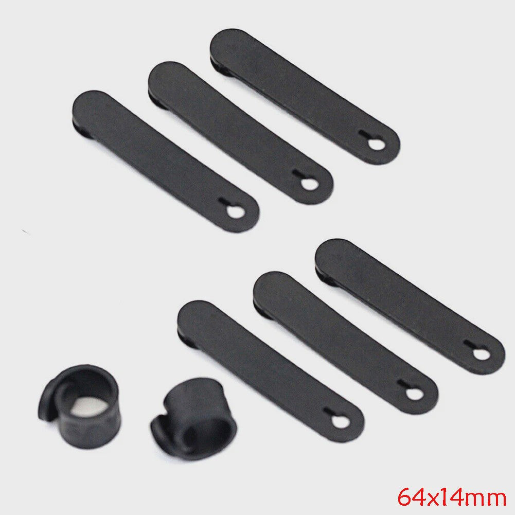 6 Stuks Motor Kabelboom Bevestigingsclips Rubber Frame Bedrading Organizer