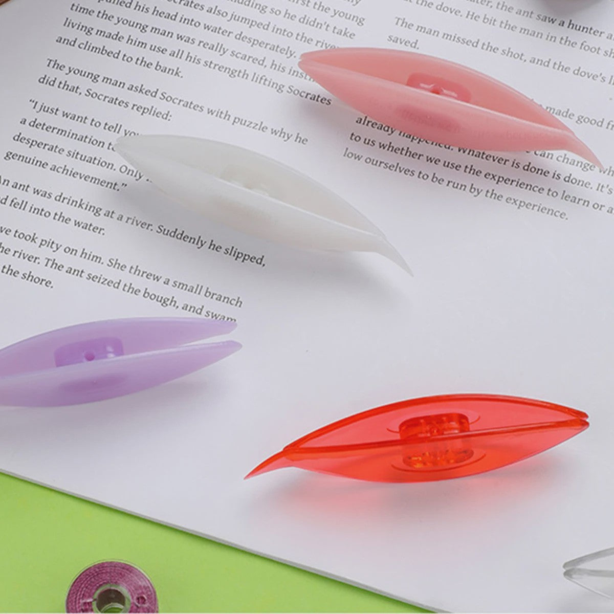 Set Kantklosjes - Kleurrijk Plastic Weefgereedschap voor Kant en Garen