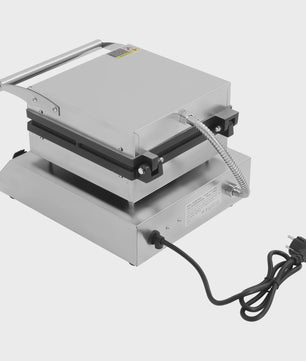 Professionele Wafelijzer 1750W - 4 Wafels Tegelijk - Instelbare Temperatuur 50-300°C