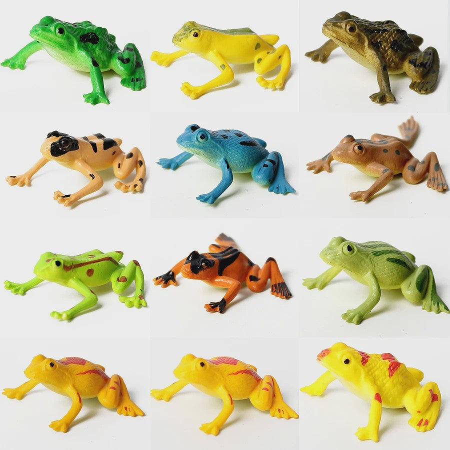 Plastic Dieren Speelgoed Collectie: Zee, Land & Insecten Miniatuur Set voor Kinderen