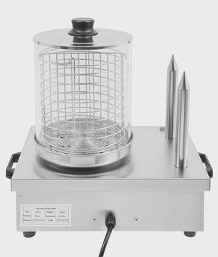 Professionele Hotdog Grill & Warmer - 550W Elektrische Worstmachine