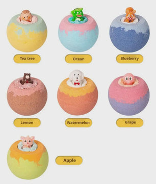 Verrassingsbadballen voor Kinderen met Speelgoed - Kleurrijk & Bruisend Plezier