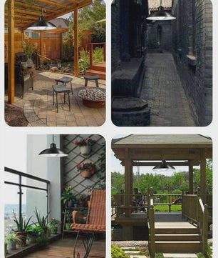 Dubbele Solar Hanglamp met Afstandsbediening - Waterdicht LED Buitenlicht voor Schuur, Tuinhuis of Overkapping