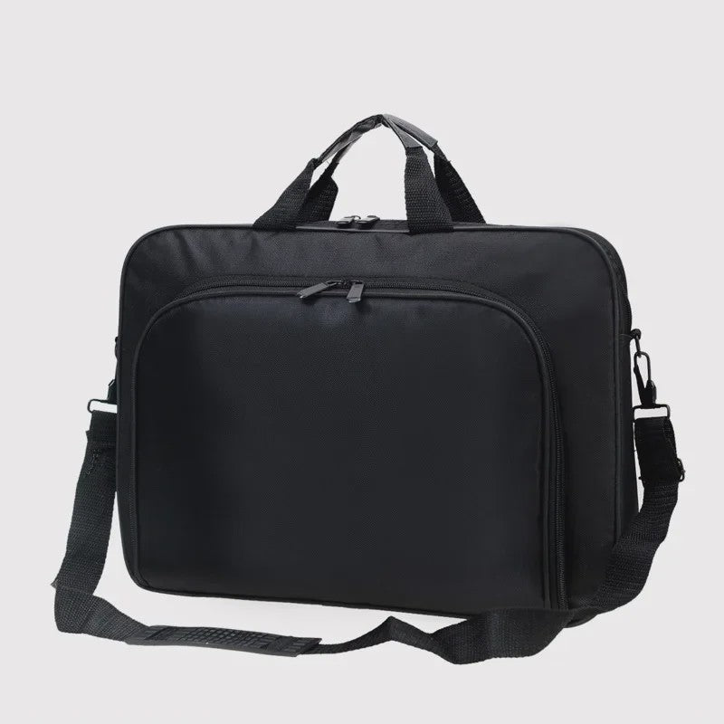 Zakelijke Laptoptas 15.6 & 17 Inch - Duurzaam Nylon, Draagbaar met Schouderband