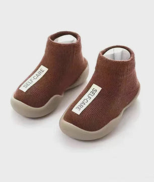 Zachte Babyschoentjes Sokken - Antislip Loopzool voor Eerste Stapjes