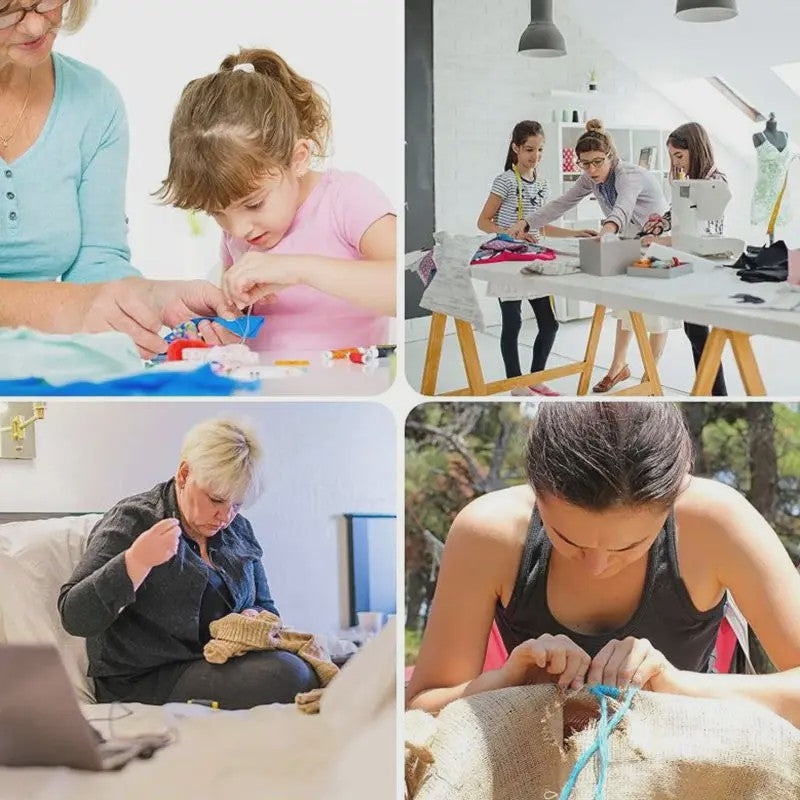 Complete Naaiset voor Beginners - Hand Naaien & Reparatie Kit