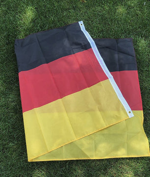 Duitse Vlag (60x90cm of 90x150cm) - Polyester - Zwart Rood Geel - Decoratie