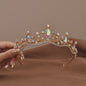 Vintage Barok Kristallen Tiara Kroon met Strass - Bruids & Feest Haaraccessoire