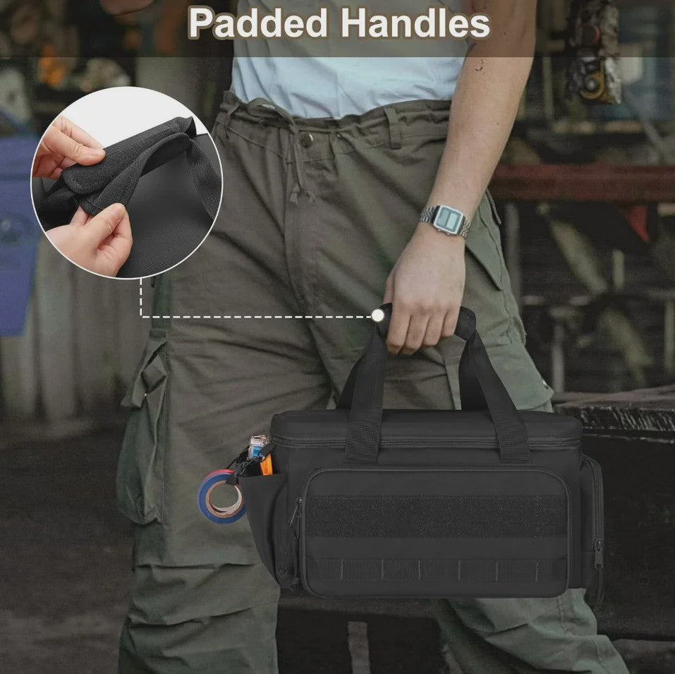 Robuuste 14" Gereedschapstas - Duurzame Werkorganizer voor Handyman & Timmerman